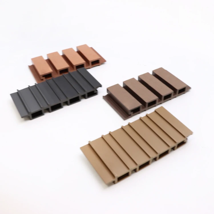 Wood Facade Co-extrusion Wpc Exterior Wall Cladding Wpc Great Wall Panels Decorative Wood Plastic Composite Wall Board
