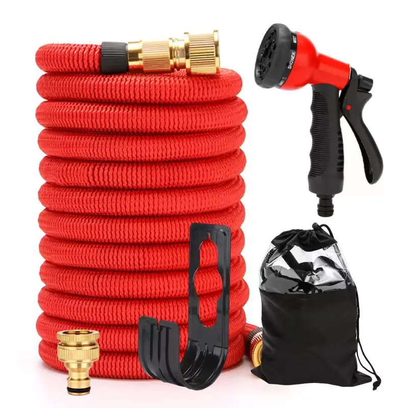 Factory Hot sales Garden Hose Pipe Water Hose Expandable Magic Hose 10 Patterns Water Gun