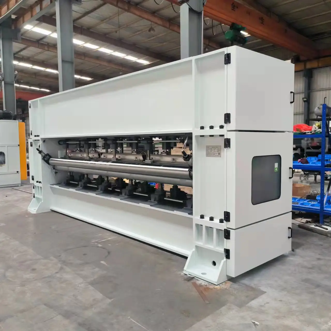 non woven automatic needle punching machine for car exhibition carpet making manufacturers