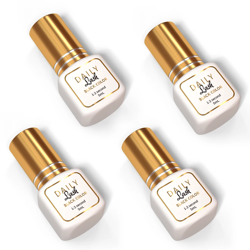 Daily Professional Mini Clear Fast Drying Lash Glue Custom Eyelash Glue Private Label Waterproof Adhesive Eyelash Extension Glue
