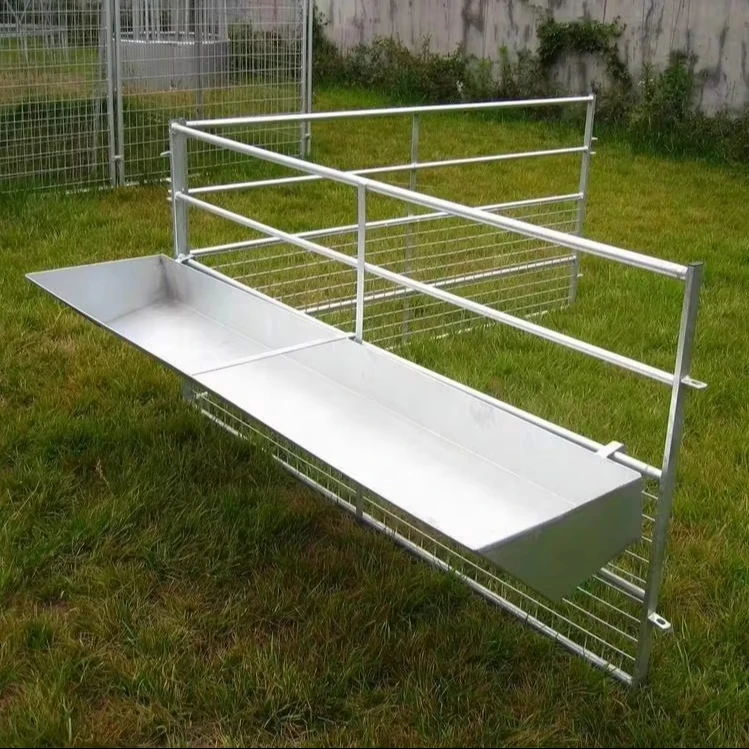 Новый 1 97 м стальной оцинкованный забор из овечьей ограды с кормушкой для овцеводческой фермы