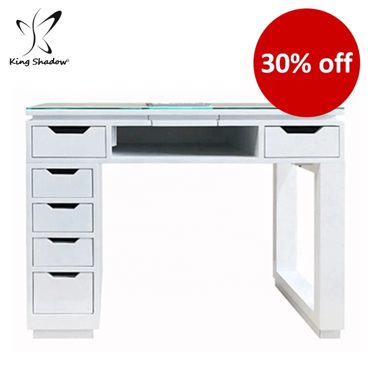 
King shadow beauty salon equipment and furniture nail salon furniture nail tables 