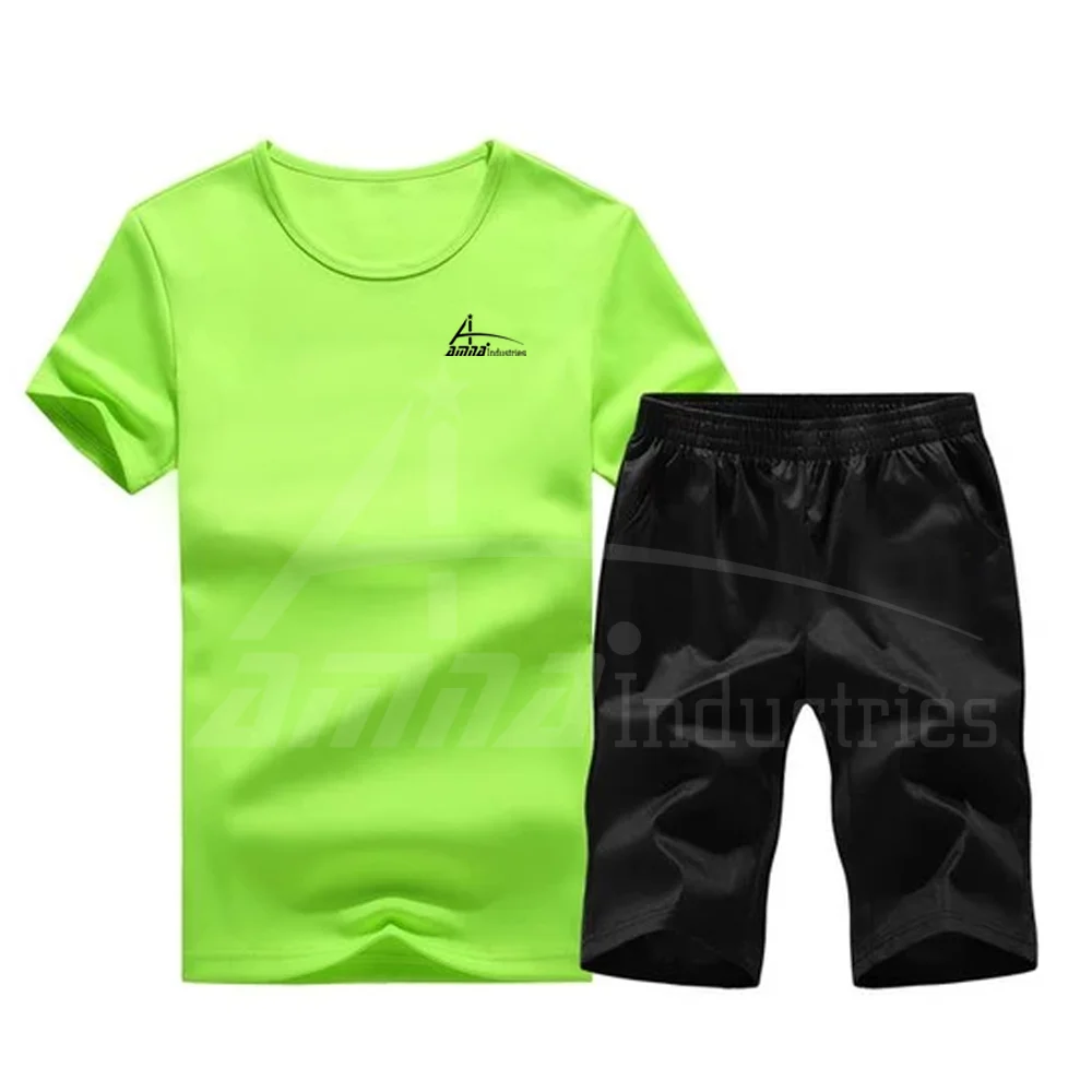 Summer Men Set Sporting Suit Men Short Sleeve T-Shirt Shorts Sets Pakistan Manufacturer Shorts Set For Sale