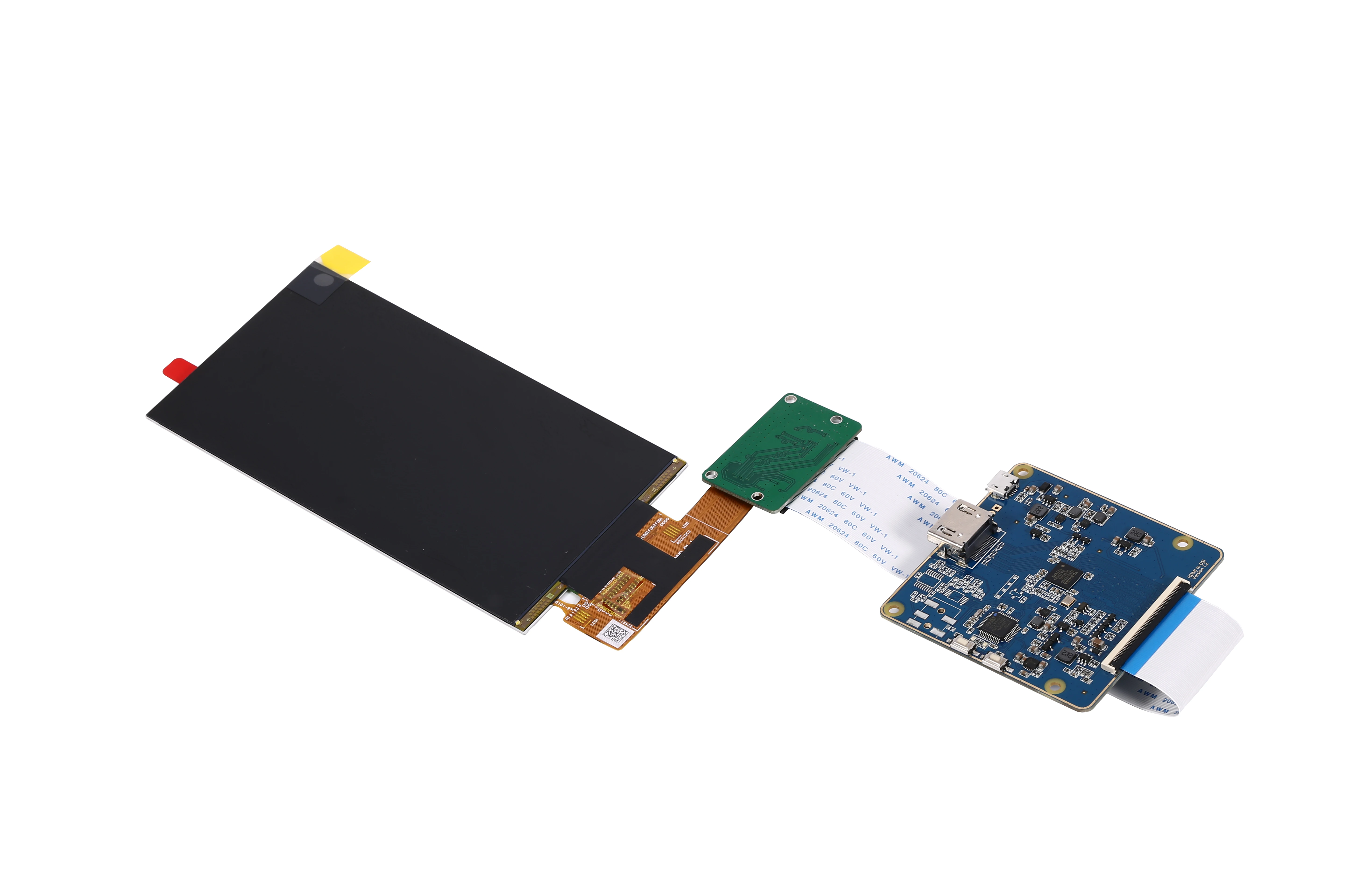 High resolution BOE TFT IPS MIPI to HDM-I RGB 2160x3840 5.5 inch 4K LCD panel for 3D printer