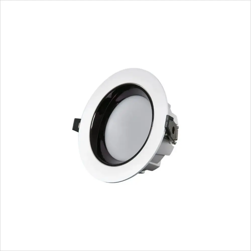 New Design Spot Light Adjustable Recessed Led Downlight Anti Glare Led Cob Downlight Round Downlight 3000k-6000k