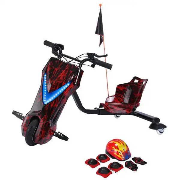 2023 New trend drift trike cheap motorized for sale , 250w 36v electric drifting scooter drift trike scooter for kids 5-12 year