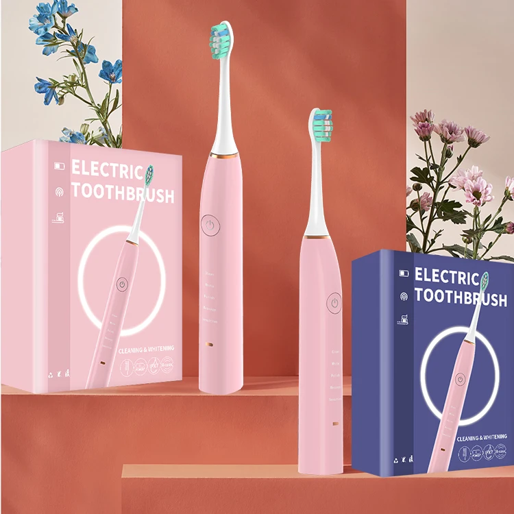 2023 China Supplier Powerful Ultrasonic Sonic Electric Toothbrush With Travel Case