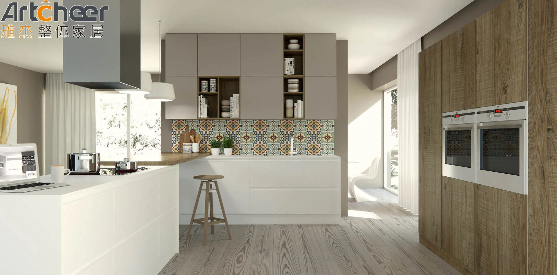 Home furniture Modern Kitchen Furniture Italian Designs Samples Luxury glossy board Modular Unit Made In China Kitchen Cabinet