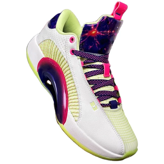 The factory supplies celebrities with the same breathable tear-proof hollow cushioning basketball shoes