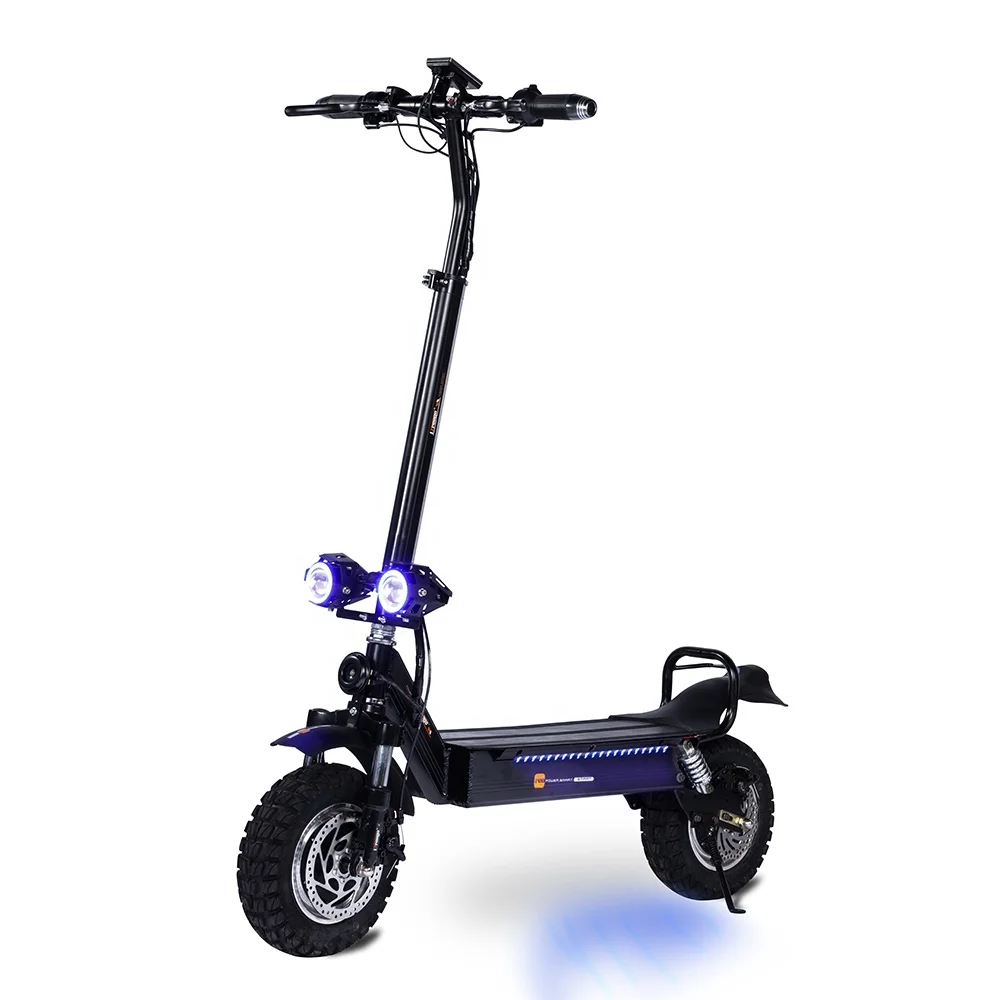 Electric Scooter With 48V 1000W x 2 Brushless Dual Motor