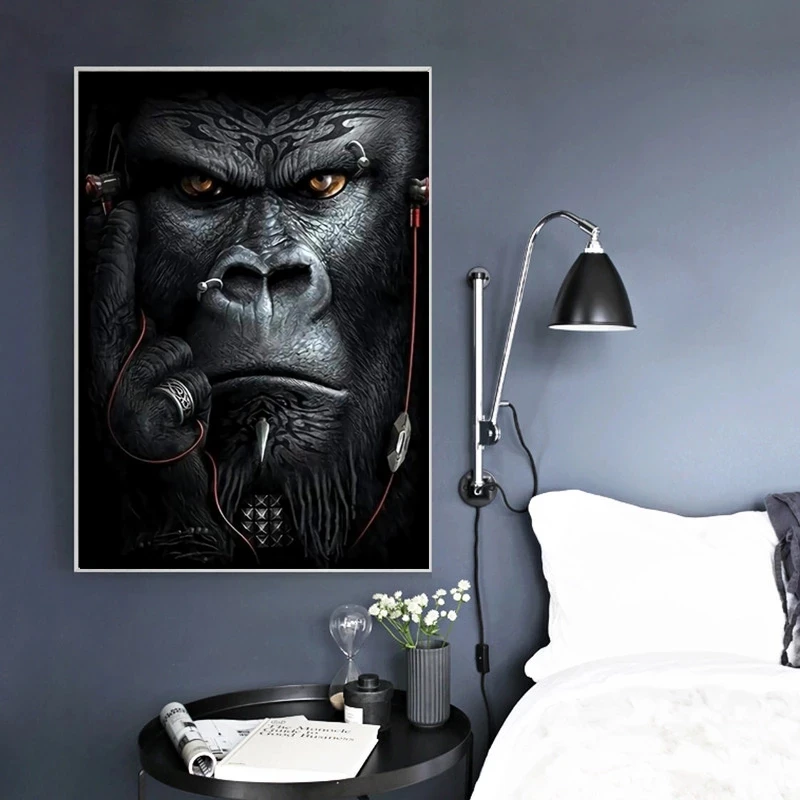 Orangutan Wall Art Home Decor Canvas Art Prints Animal Painting