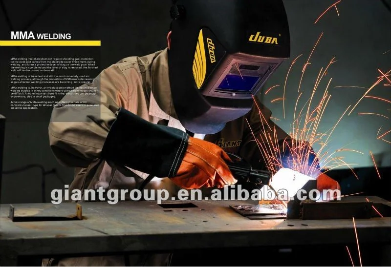 JUBA co2 welding machine 1 phase for gas no gas mig welder