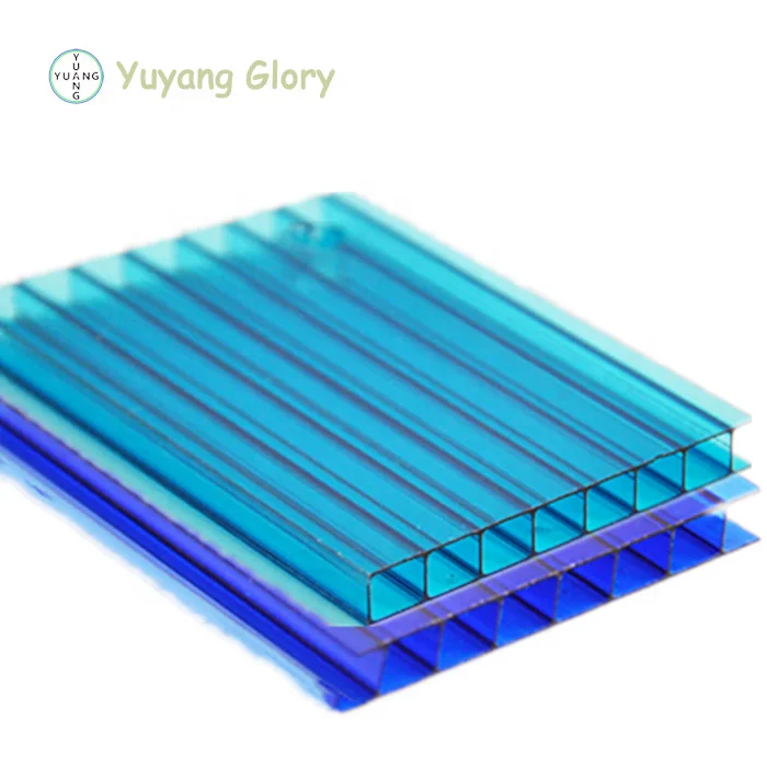 Lexan hollow 10mm greenhouse plastic polycarbonate sheet
