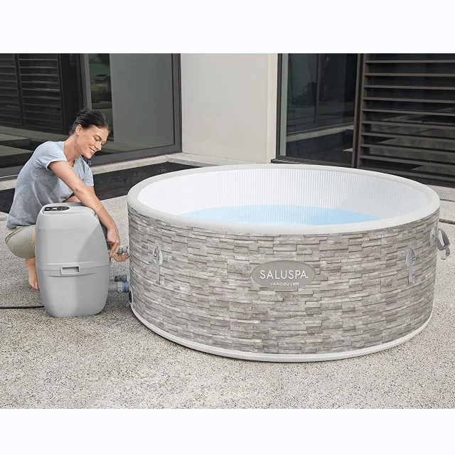 Factory Sell Luxury Freestanding Whirlpool Bath Tub Bubble Soaking 2 Person Hot Tub Custom Massage Bathtub With Spa