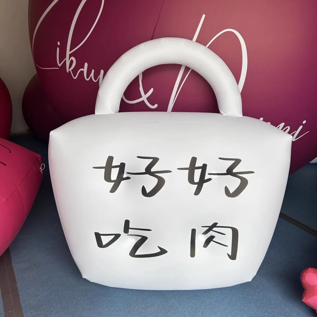 BOYI pvc bag inflatable balloon for decoration inflatable bag