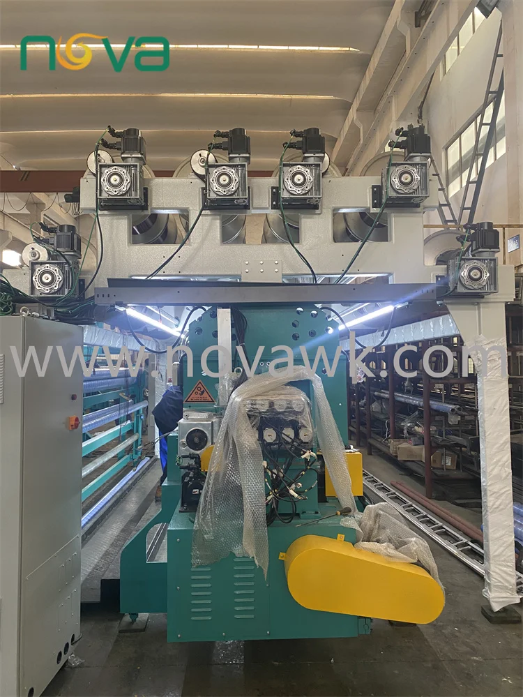 Fishing Net Warp Knitting Warp Good After Sales Service Knotless Fishing Net Raschel Karl Mayer Knitting Machine