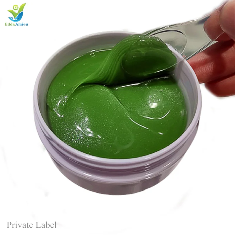 Pure 24K Gold Crystal Collagen Eye Mask Anti wrinkle Cool Gel Eyes Cover Relaxing Magic Ice Eye Gel Mask