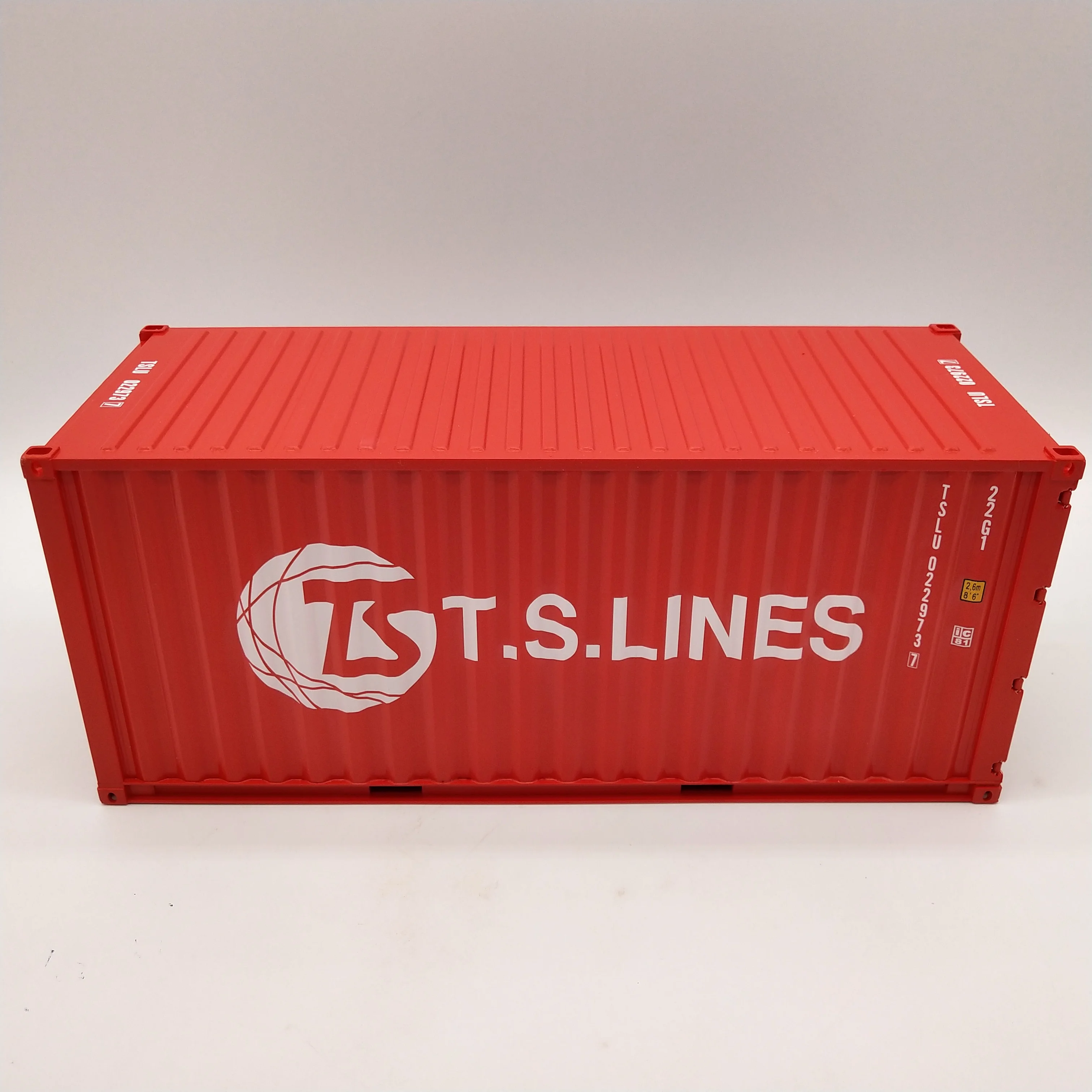 O.A.S модель контейнера фабрика 20 ГП пластиковые коробки для поделок TS-LINES Миниатюрная