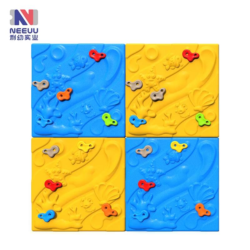 Used indoor and outdoor climbing wall rock climbing structure 120*240cm