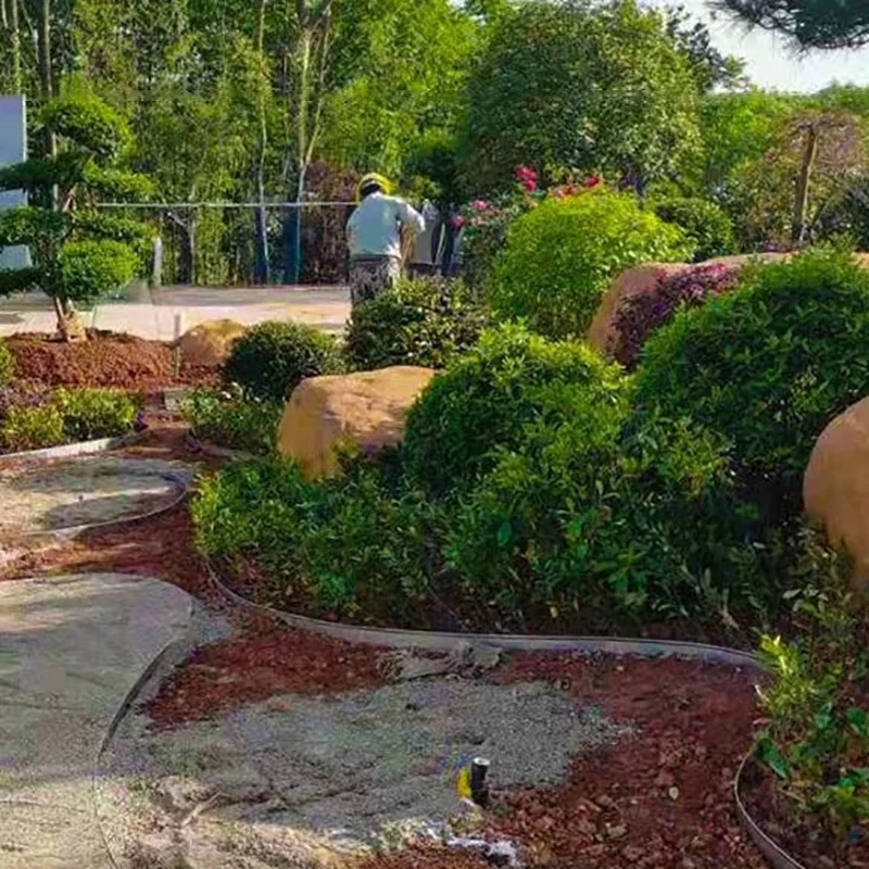 JNZ Wholesale Construction Materials Multi-functional stainless steel garden edge lawn edging garden border edging for garden