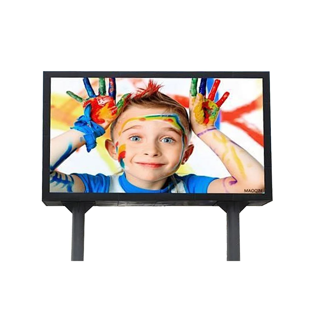 Outdoor P8 LED Display Screen with 8mm Pixel Pitch Waterproof Media Panel Technology for Video TV & Elevator OEM Supplier