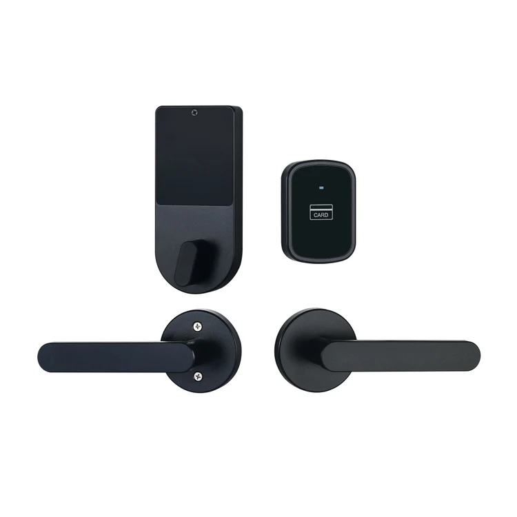 Aluminium electronic card key RFID card Split type access control hotel door lock
