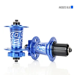 KOOZER XM490 Super Light Front Rear Set Hub 6 Bearing High Quality Mountain Bike Quick Release 32H Bicycle Hub Motor