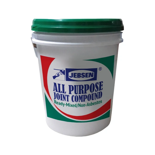 Jebsen High Quality All Purpose Ready Mixed Gypsum Joint Compound Mixture for Drywall and Plasterboard in Malaysia