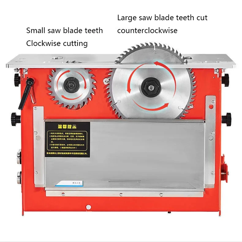 Latest Copper Motor Miter Cutting Electric Saw Table Saws Wooden-working Dust-Free Sub-Master Saws