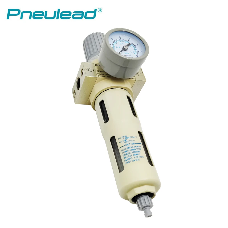 Pneulead PFW series Air Filter Regulator FRL Air source treatment unit Pneumatic Filter Regulator