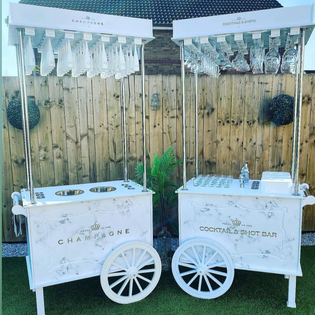 Hot Sale Party Acrylic Candy Display Cart Wedding Cake Candy Cart For Event And Wedding Decoration