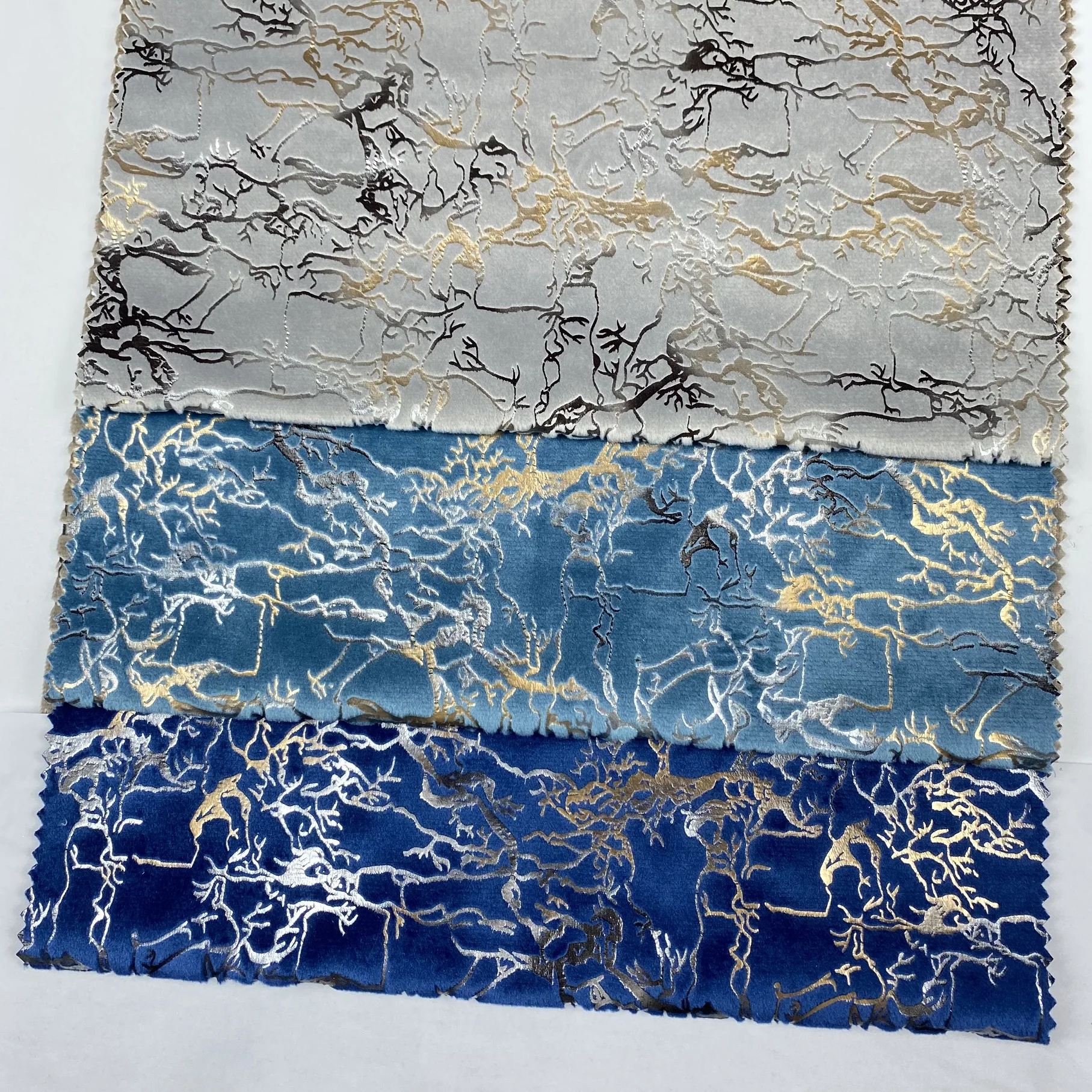 Sofa Fabric Bronze 2022 New Luxury Customized for Home Textile Design 100% Polyester Velvet Sofa Woven Ningbo Plain Multi Color