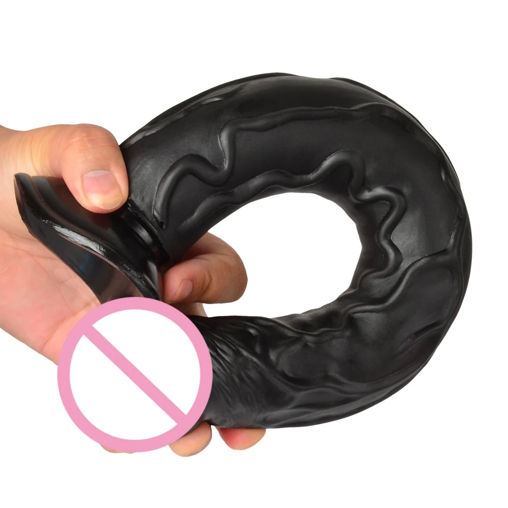 silicone rubber plastic long huge giant large  no egg horse dildo