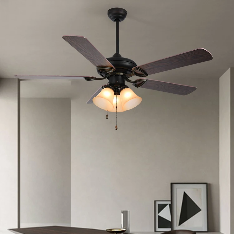 China Best Price Contemporary Electric Power Chandelier Led Ceiling Fan Light