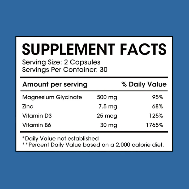 Best dietary supplement private label bulk magnesium bisglycinate l-threonate pure magnesium glycinate capsules 60/120 capsules