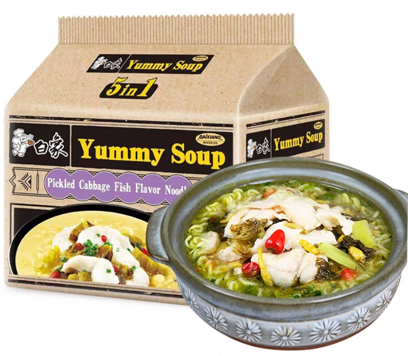 Wholesale Private Label Brand Best Price Family Bag Packing Instant Noodles