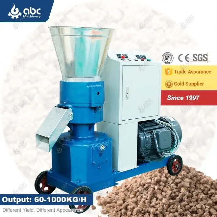 Best Factory Price Piggery Household Dog Feed Pellet Making Machine Animal Feed Pellet Chicken Feed Pellet Machine
