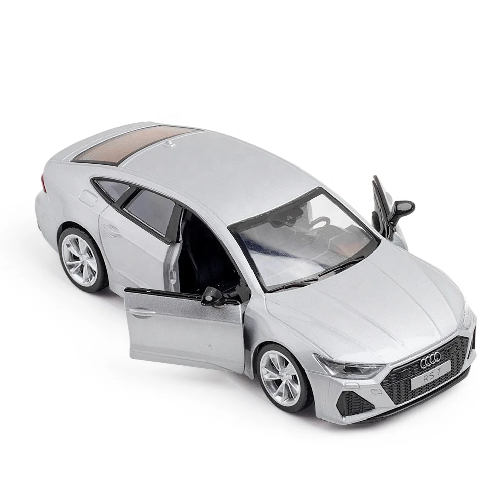 Литая под давлением игрушечная техника 1/32 весы Audi RS7 литая модель автомобиля Модель из сплава для коллекции и подарка