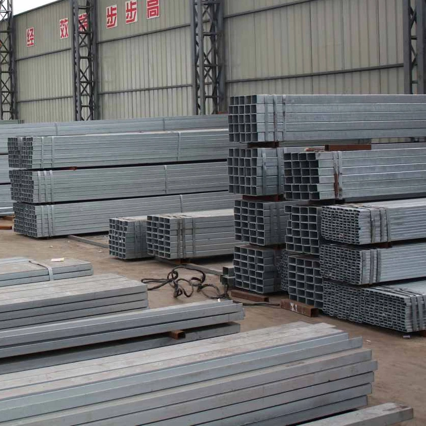 ASTM A500 A36 grade C Q355 shs rhs steel hollow sections pipe square and rectangular steel tube