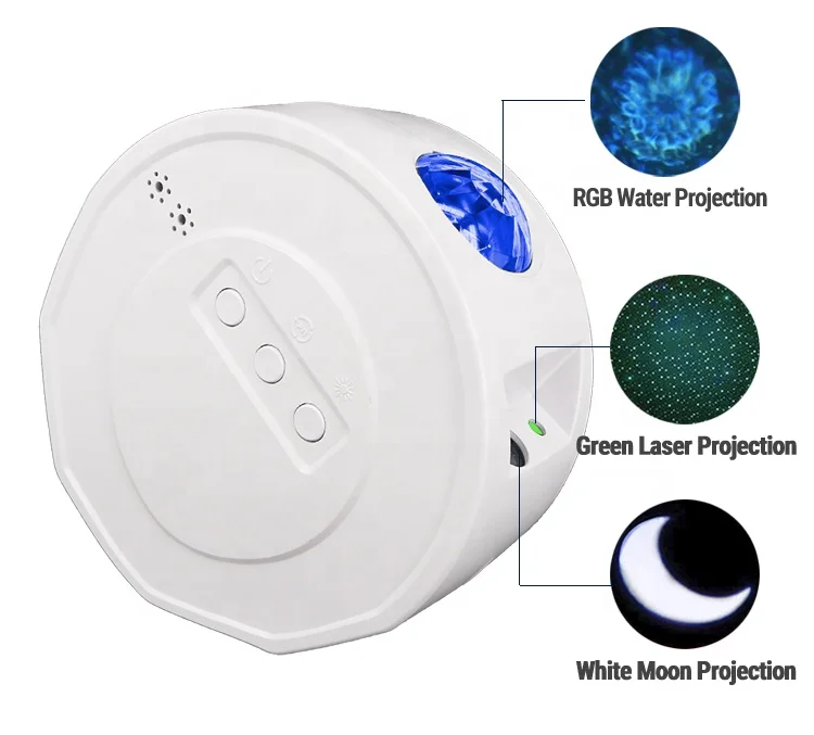 
Drop shipping Free LOGO Moon Starry Star LED Laser Light Mini Galaxy Star Projector 