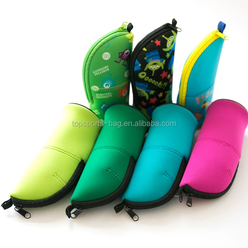 Neoprene Make-up Brush Case Stretches Stand up Pencil Case Pen Holder Gift for Girls Students