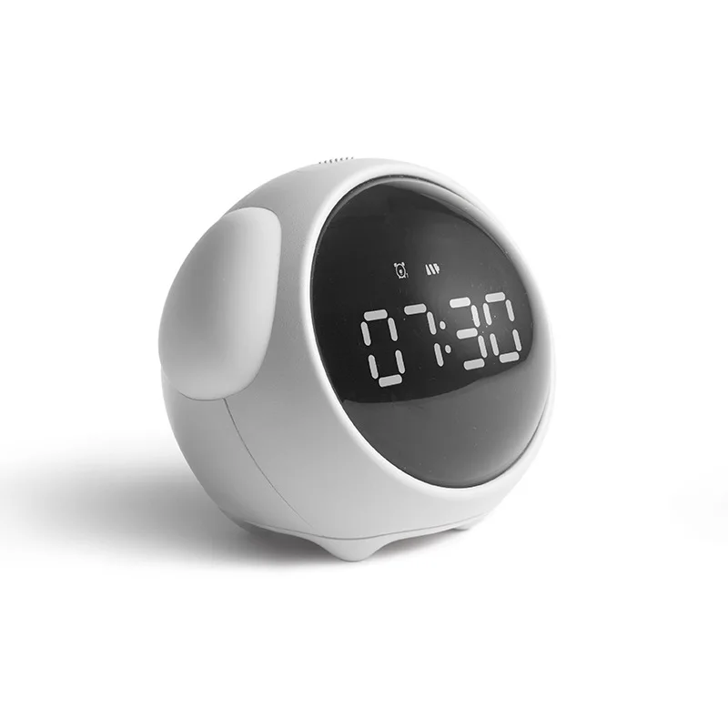 Smart Kids LED Alarm Clock with Dual Settings Temperature Night Light for Students Girls Children for Living Room Office Use