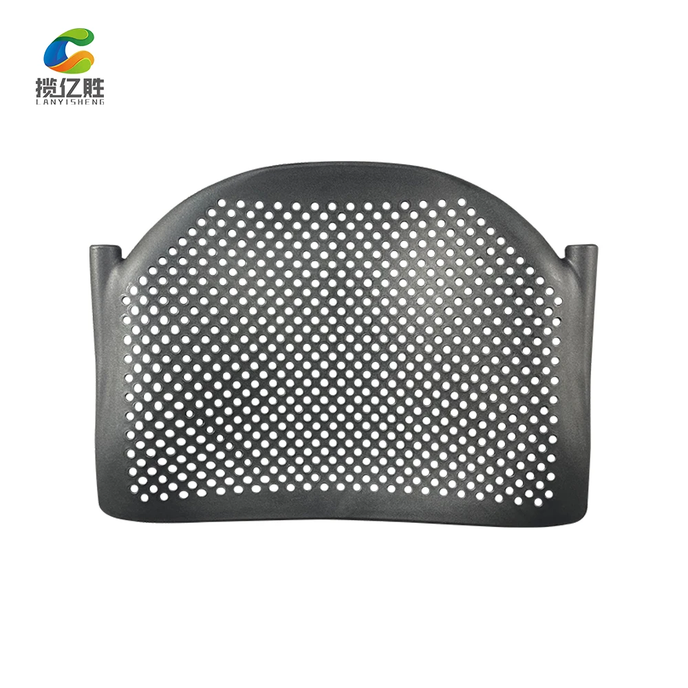 
cheap black pp plastic office chair back chair parts for office furniture 