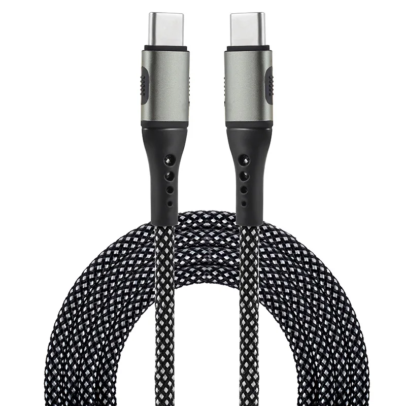 Fast USB C to USB C Charger Cable 240W Charging Cable 3.3ft Nylon Braided Type C Charger Fast Charging Cord