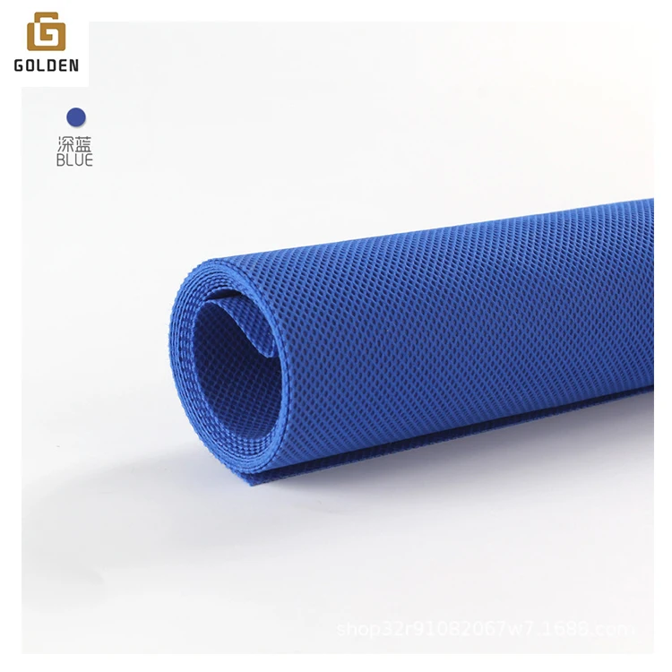 Golden Factory Wholesale Supply100% Polyester Pp Non Woven Fabric For Shopping Tote Bag White Spunbond Fabric Rolls