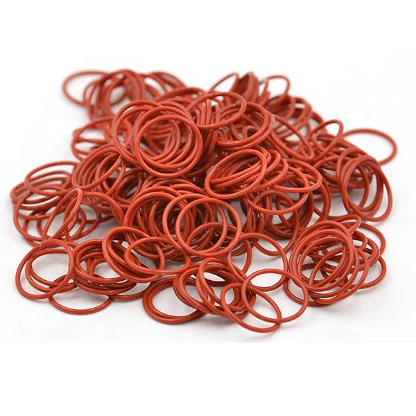 Quality assurance Rubber silicone O-ring Red white O-ring Food grade SIL O-ring