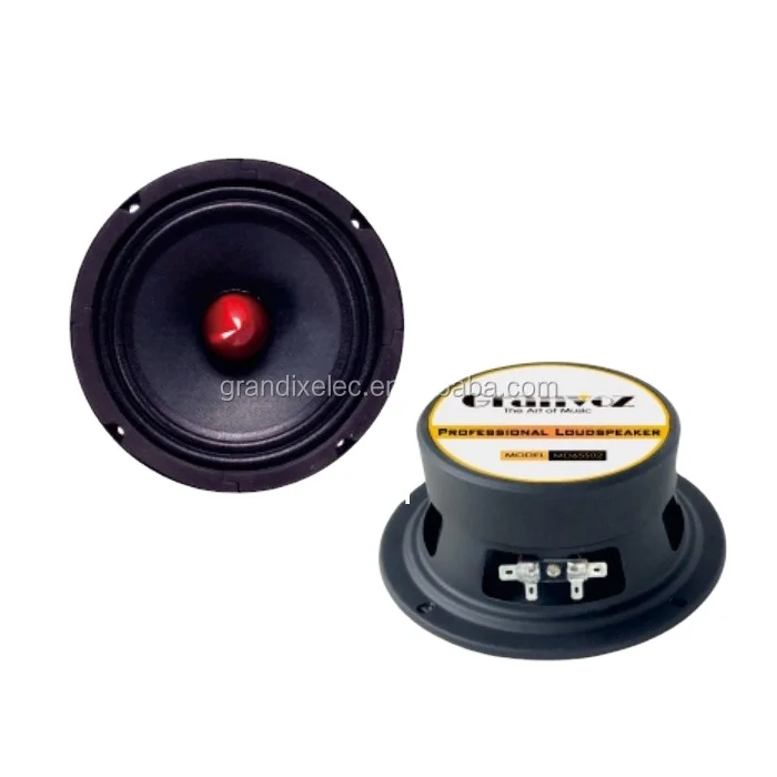 subwoofer speaker driver 6.5 full range pro audio series car mid-range bass driver speaker speaker cover MD65S03-4