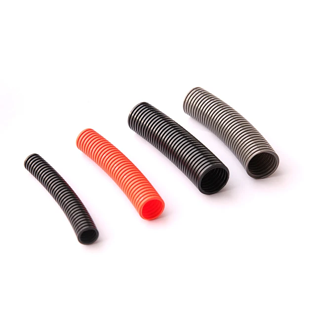 Split tubing nylon wire loom elactrical plastic conduiit