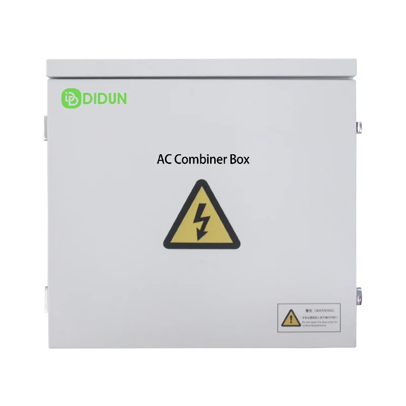Custom DDGH 3Phase Outdoor Electric 30A 2/4/6/8 in 1 Solar Panel Small Combiner Box PV AC DC