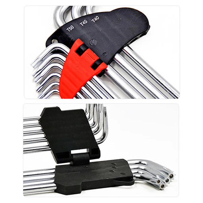 Hex Star Security Torx Key T8 T10 T20 T25 T30 T45 T50 Short Arm Allen Key Stainless Steel Carbon Alloy Steel l Wrench